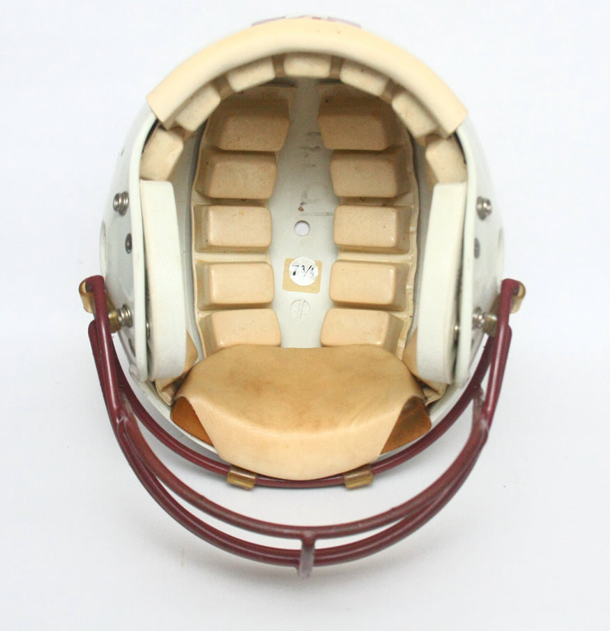 Game Used 1990s UMass Minutemen Riddell WD1 Football Helmet Size 7 3/4