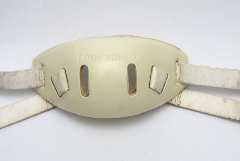 Game Used Vintage Riddell Low Hook Hard Cup Football Helmet Chinstrap