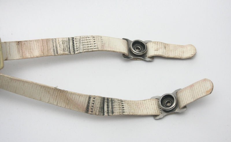 Game Used Vintage Riddell Low Hook Hard Cup Football Helmet Chinstrap