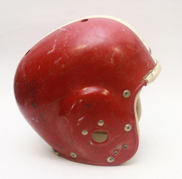 Game Used 1950s Alabama Crimson Tide Style Spalding Gardite Football Helmet