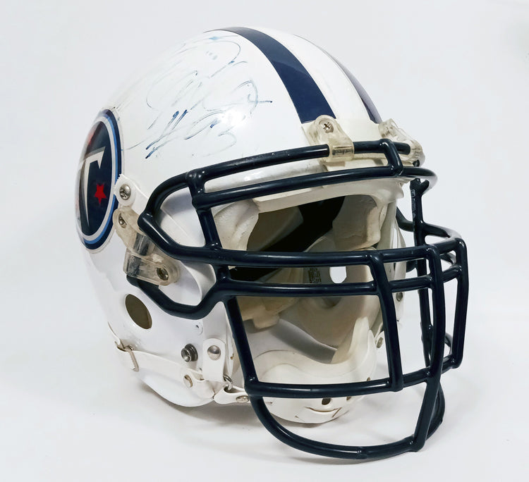 Vintage Game Used Tennessee Titans Schutt Air XL Football Helmet 1990s 2000s