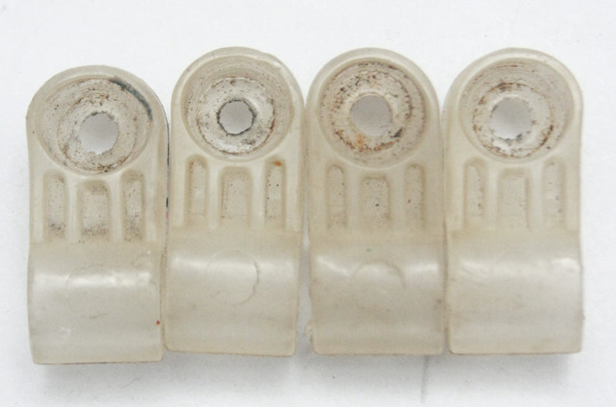 Vintage Game Used 1980s Riddell Kra Lite Football Helmet Facemask Clips 031026B
