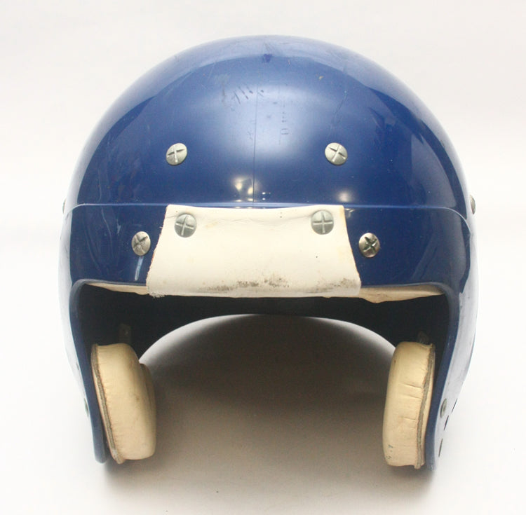 Ultra Rare Vintage 1980s Rawlings HND-9 Ridge Football Helmet w/ Leather Jawpads