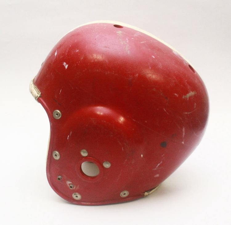 Game Used 1950s Alabama Crimson Tide Style Spalding Gardite Football Helmet