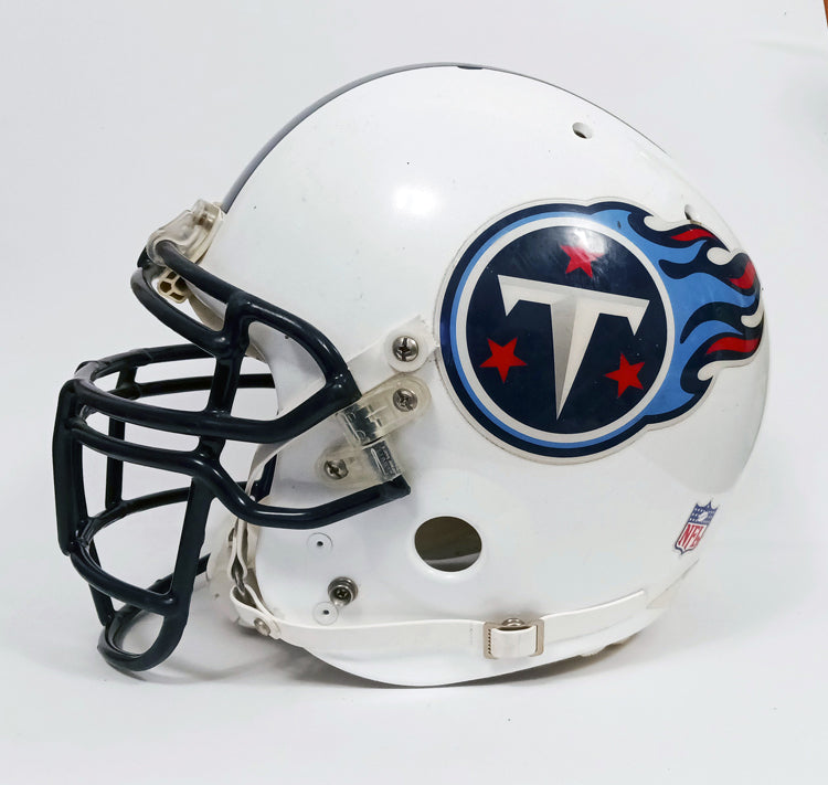 Vintage Game Used Tennessee Titans Schutt Air XL Football Helmet 1990s 2000s