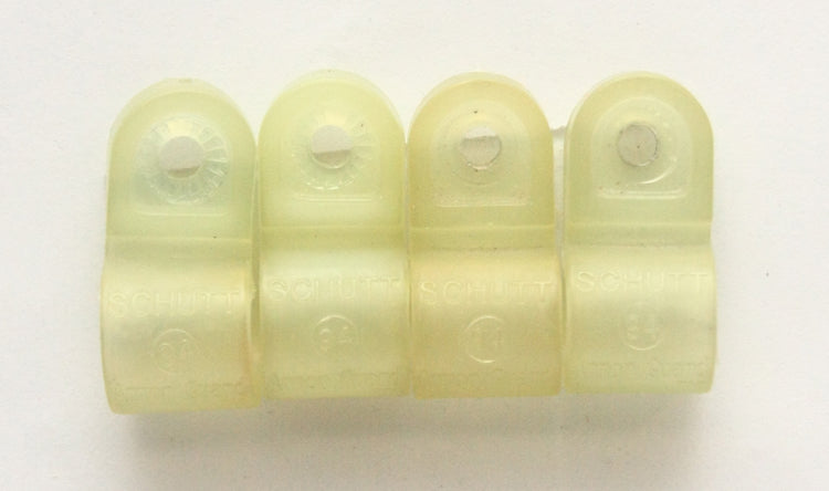 Vintage Game Used 1994 Schutt Football Helmet Facemask Clips 021925C