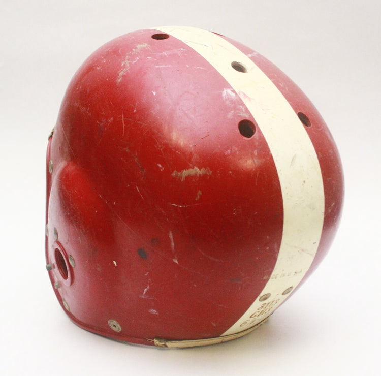 Game Used 1950s Alabama Crimson Tide Style Spalding Gardite Football Helmet