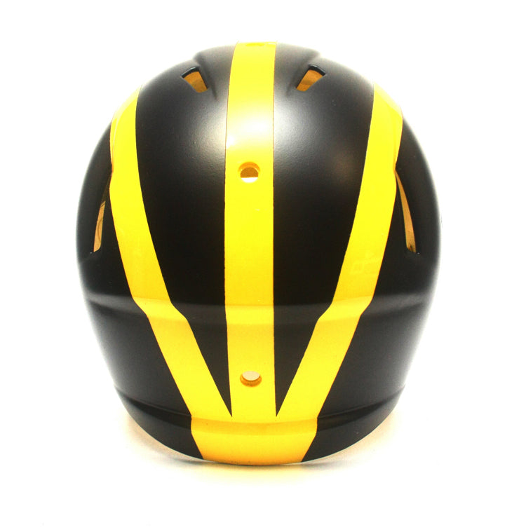 Customer SEND IN Michigan Wolverines Football Helmet Restore / Painting Service