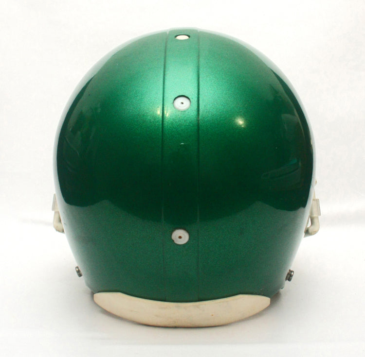 Vintage Game Used Riddell VSR4 Adult Medium Football Helmet - Green Metallic