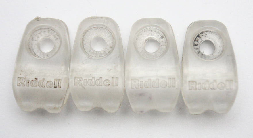Game Used Riddell Speed Football Facemask Clips 100126F