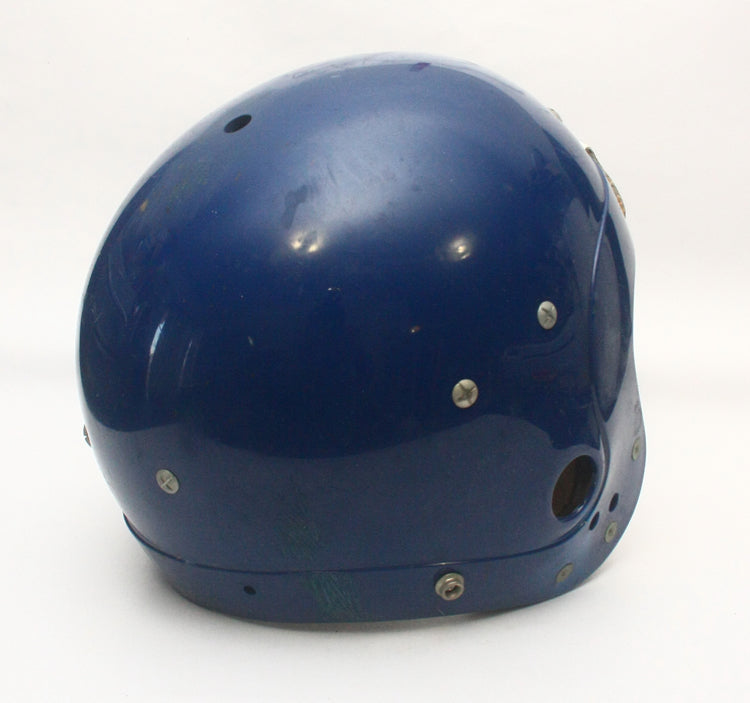 Ultra Rare Vintage 1980s Rawlings HND-9 Ridge Football Helmet w/ Leather Jawpads