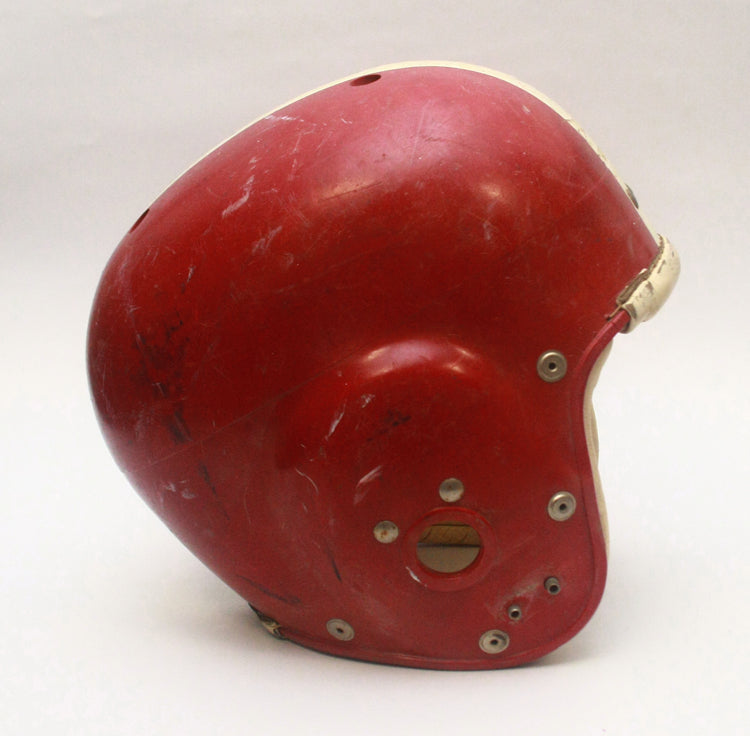 Game Used 1950s Alabama Crimson Tide Style Spalding Gardite Football Helmet
