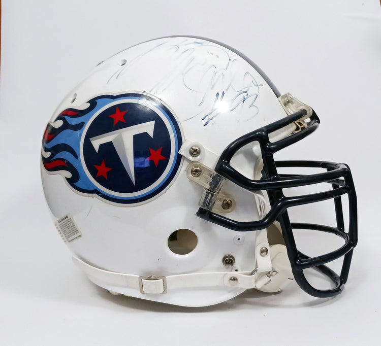 Vintage Game Used Tennessee Titans Schutt Air XL Football Helmet 1990s 2000s