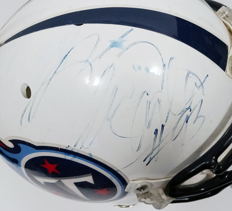 Vintage Game Used Tennessee Titans Schutt Air XL Football Helmet 1990s 2000s