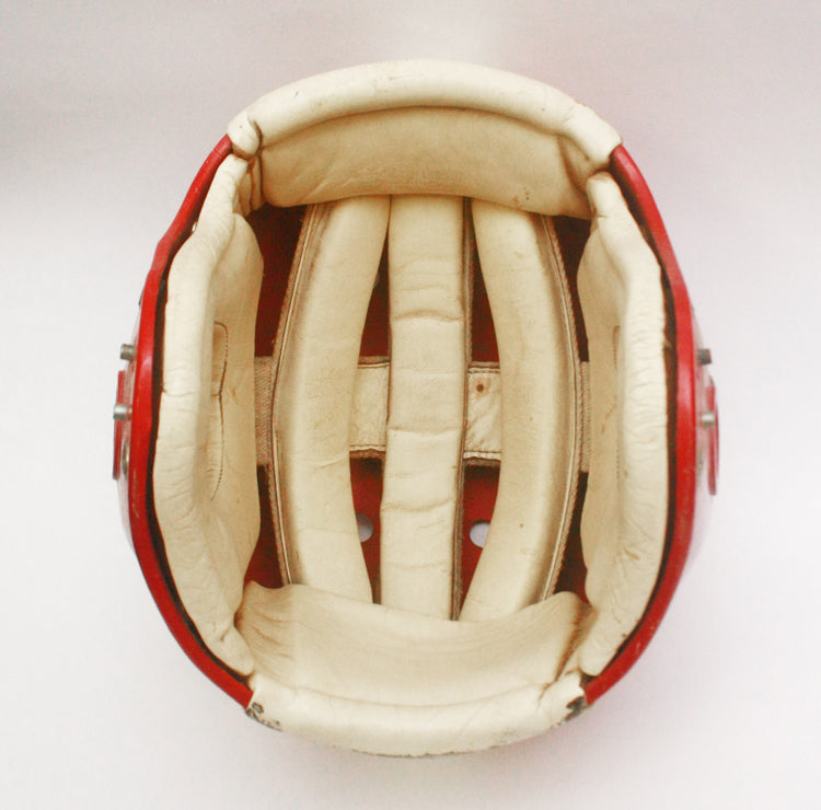Game Used 1950s Alabama Crimson Tide Style Spalding Gardite Football Helmet