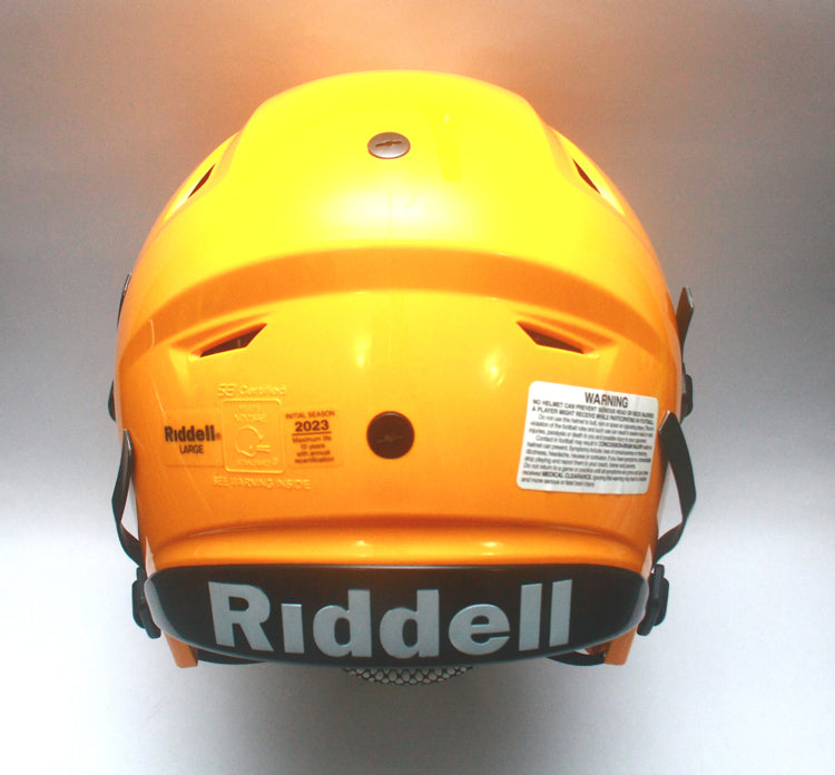NOS 2023 Riddell SpeedFlex Adult Large Football Helmet - Packers Yellow & Black