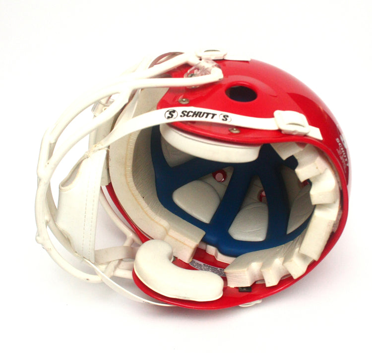 Vintage Schutt Pro Air II Adult Large Football Helmet OPO Facemask & Chinstrap