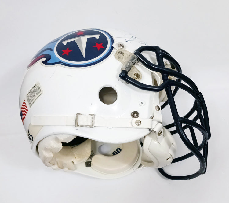 Vintage Game Used Tennessee Titans Schutt Air XL Football Helmet 1990s 2000s