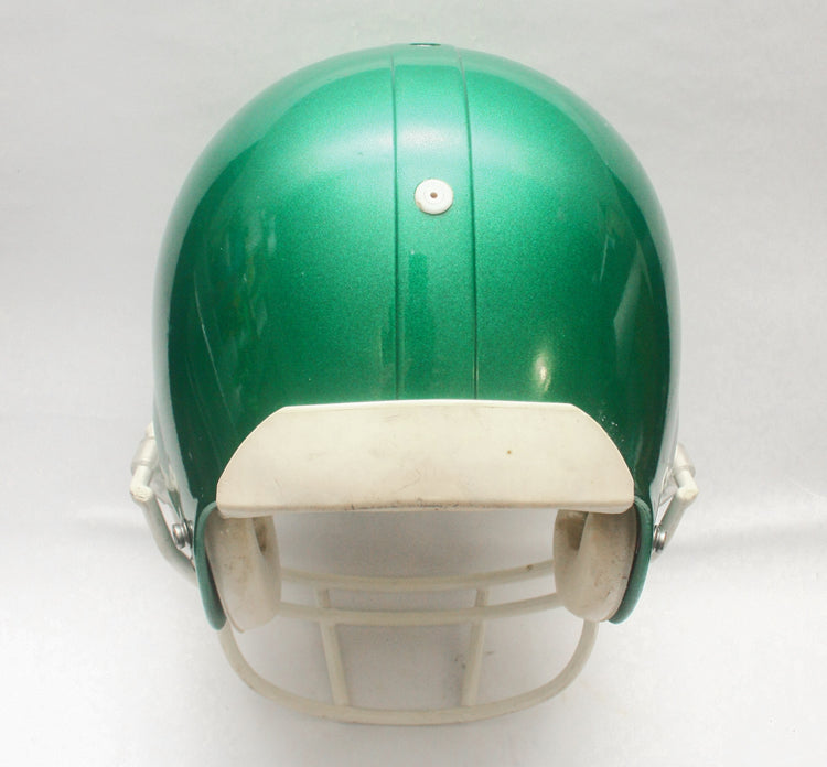 Vintage Game Used Riddell VSR4 Adult Medium Football Helmet - Green Metallic