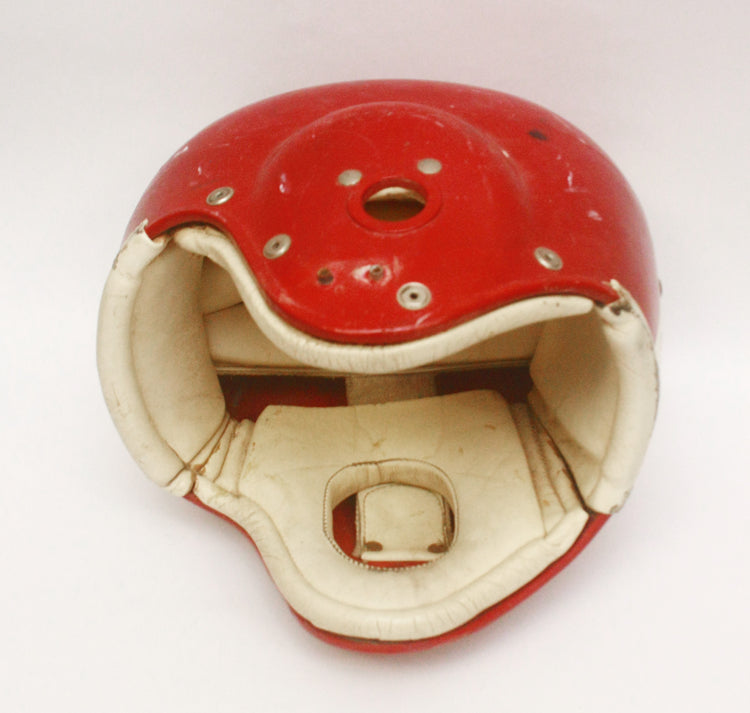 Game Used 1950s Alabama Crimson Tide Style Spalding Gardite Football Helmet