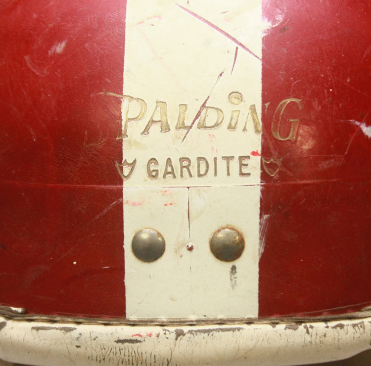 Game Used 1950s Alabama Crimson Tide Style Spalding Gardite Football Helmet