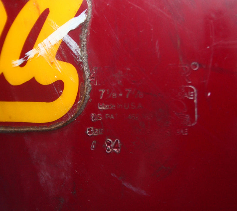 RARE Vintage Game Used 1984 Iona Gaels BIKE Air Power Football Helmet - Size L