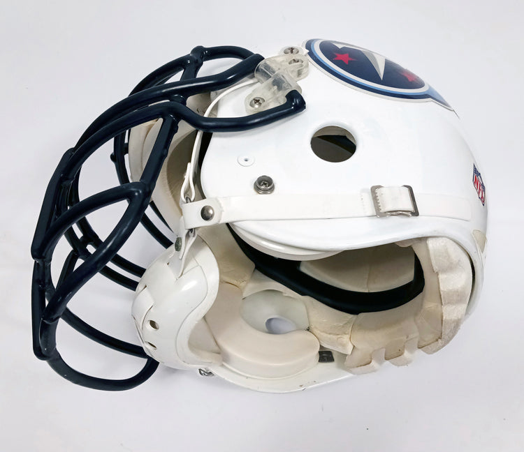 Vintage Game Used Tennessee Titans Schutt Air XL Football Helmet 1990s 2000s
