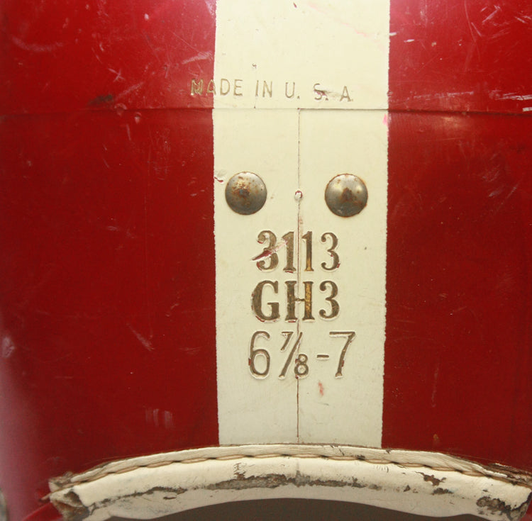 Game Used 1950s Alabama Crimson Tide Style Spalding Gardite Football Helmet