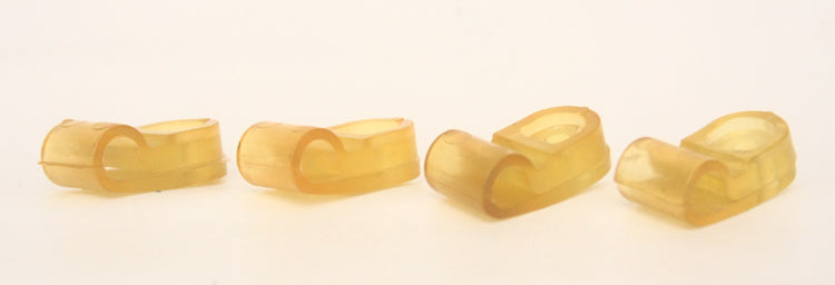 Vintage Game Used 1991 Schutt Football Helmet Facemask Clips 021925K