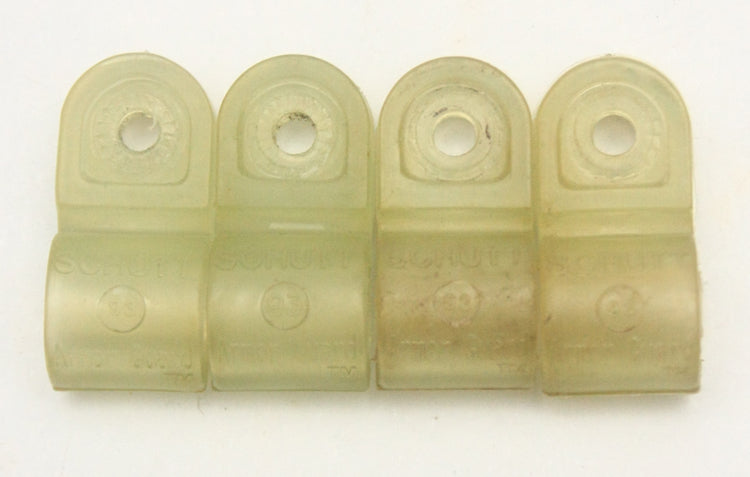 Vintage Game Used 1993 Schutt Football Helmet Facemask Clips 021925N