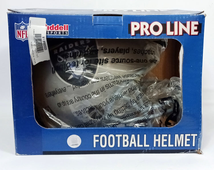 Vintage NOS Oakland Los Angeles Raiders Riddell VSR4 Pro Line Football Helmet a