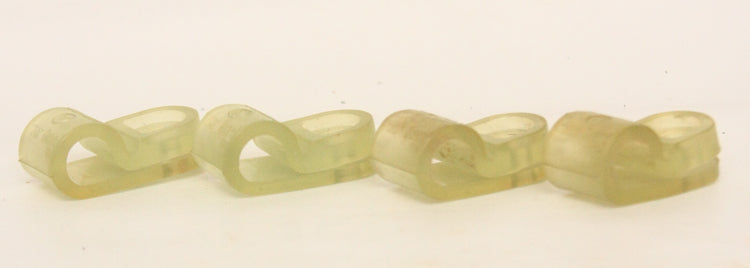Vintage Game Used 1993 Schutt Football Helmet Facemask Clips 021925N