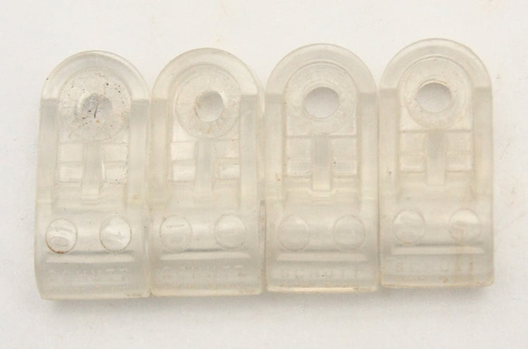 Vintage Game Used 2001 Schutt Football Helmet Facemask Clips 021925Q