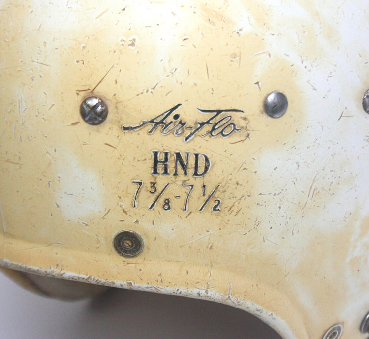 Ultra Rare Vintage 1970s Rawlings HND Football Helmet Size Large 7 3/8 - 7 1/2
