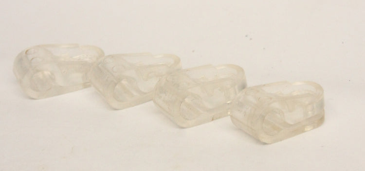 Vintage Game Used 2001 Schutt Football Helmet Facemask Clips 021925Q