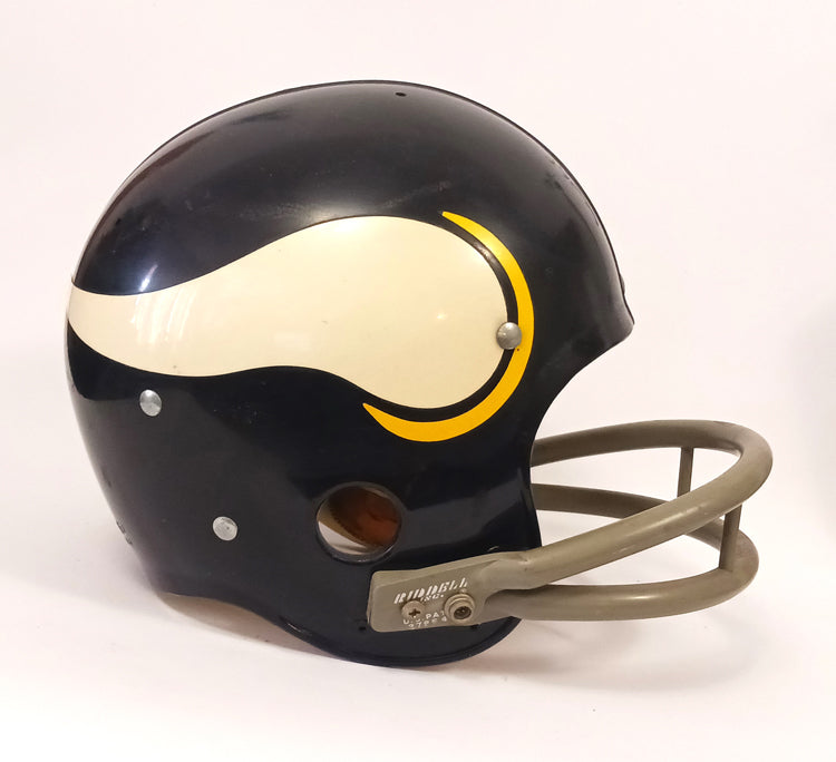 Vintage 1972 Minnesota Vikings Riddell Kra Lite Football Lamp Helmet