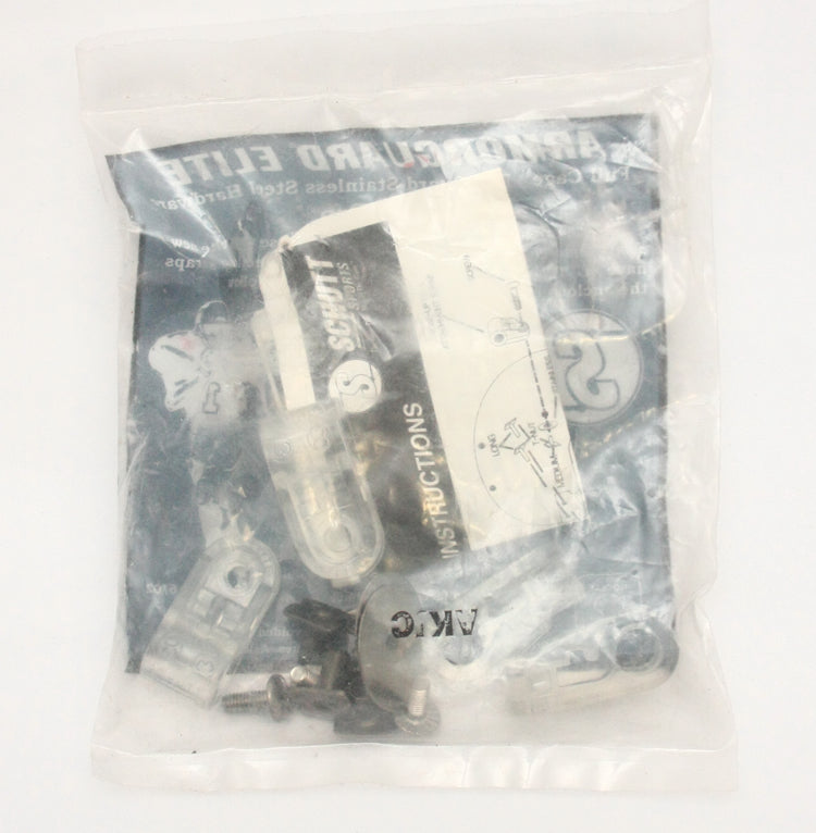 Vintage NOS 2003 Schutt Football Helmet Facemask Clips & Hardware Pack 021925Q