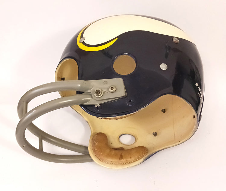 Vintage 1972 Minnesota Vikings Riddell Kra Lite Football Lamp Helmet