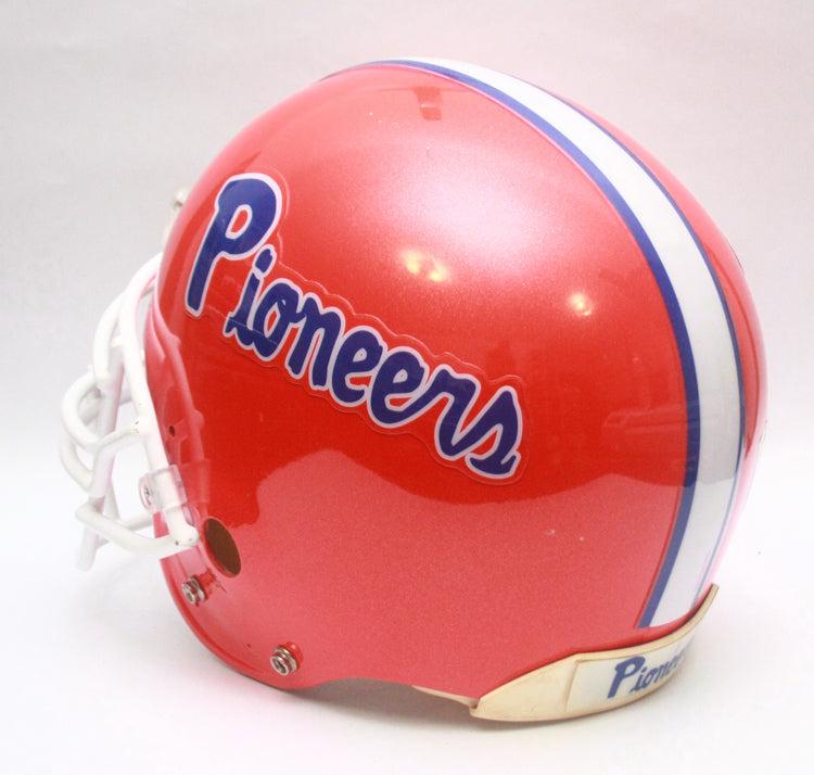 Game Used 1990s UWP Pioneers Riddell VSR4 XL Football Helmet