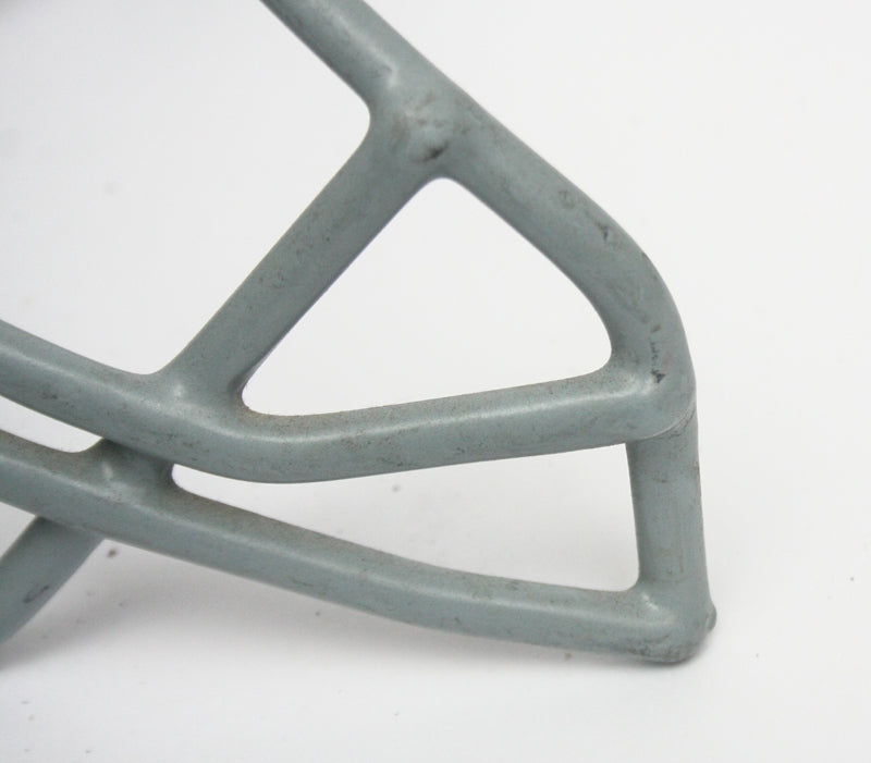 Vintage Game Used Schutt OPO Jr. Pro Football Helmet Facemask - Grey - Youth FIF