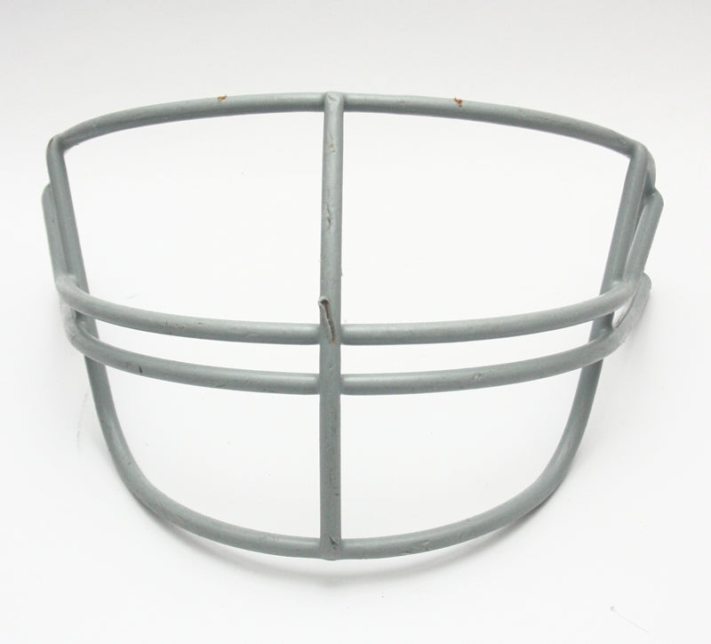 Vintage Game Used Schutt NOPO Jr. Pro Football Helmet Facemask - Grey - Youth