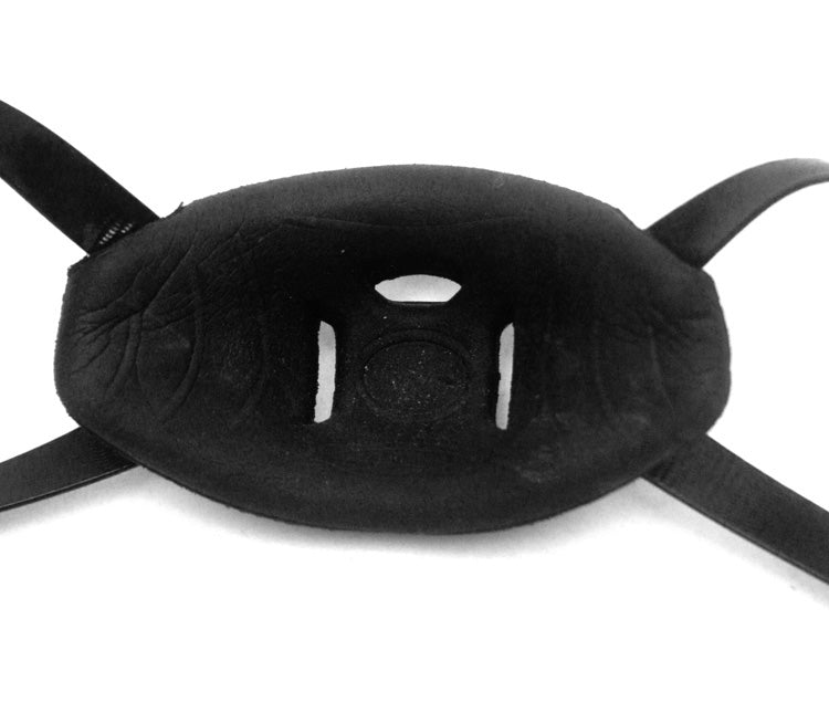 NOS SportStar Hard Cup Football Helmet Chinstrap - Black