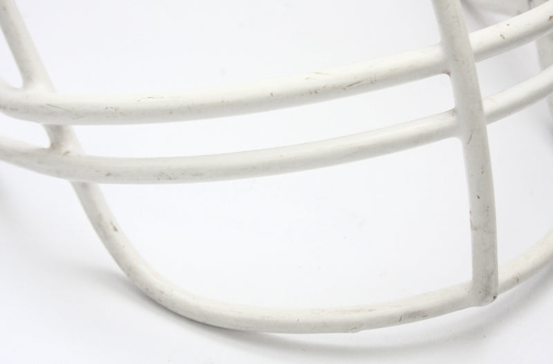 Vintage Game Used Schutt NOPO Adult Football Helmet Facemask - White