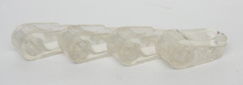 Vintage Game Used 1999 Dated Football Helmet Facemask Clips 928D