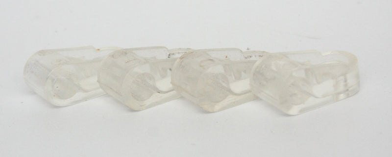 Vintage Game Used 2004 Dated Football Helmet Facemask Clips 928E