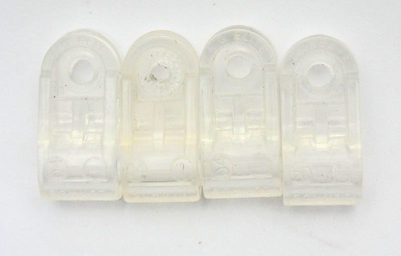 Vintage Game Used 2004 Dated Football Helmet Facemask Clips 928F