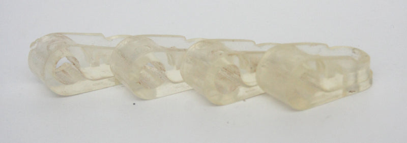 Vintage Game Used 2009 Dated Football Helmet Facemask Clips 928G