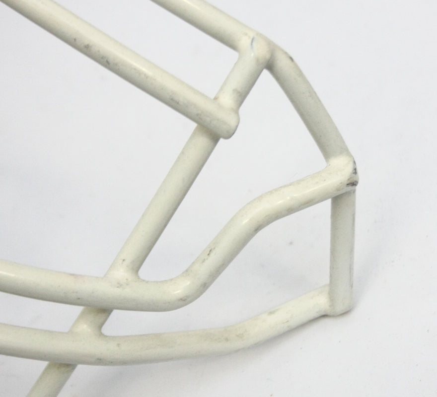 RARE Game Used Vintage 1992 Riddell RJOP Football Helmet Facemask - White