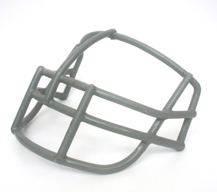 Vintage Game Used 1980s Riddell NOPO USFL Football Helmet Facemask - Grey