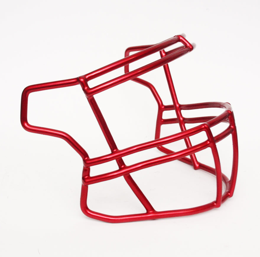 Red Chrome / Metallic Riddell SF-2BD SpeedFlex Football Helmet Facemask